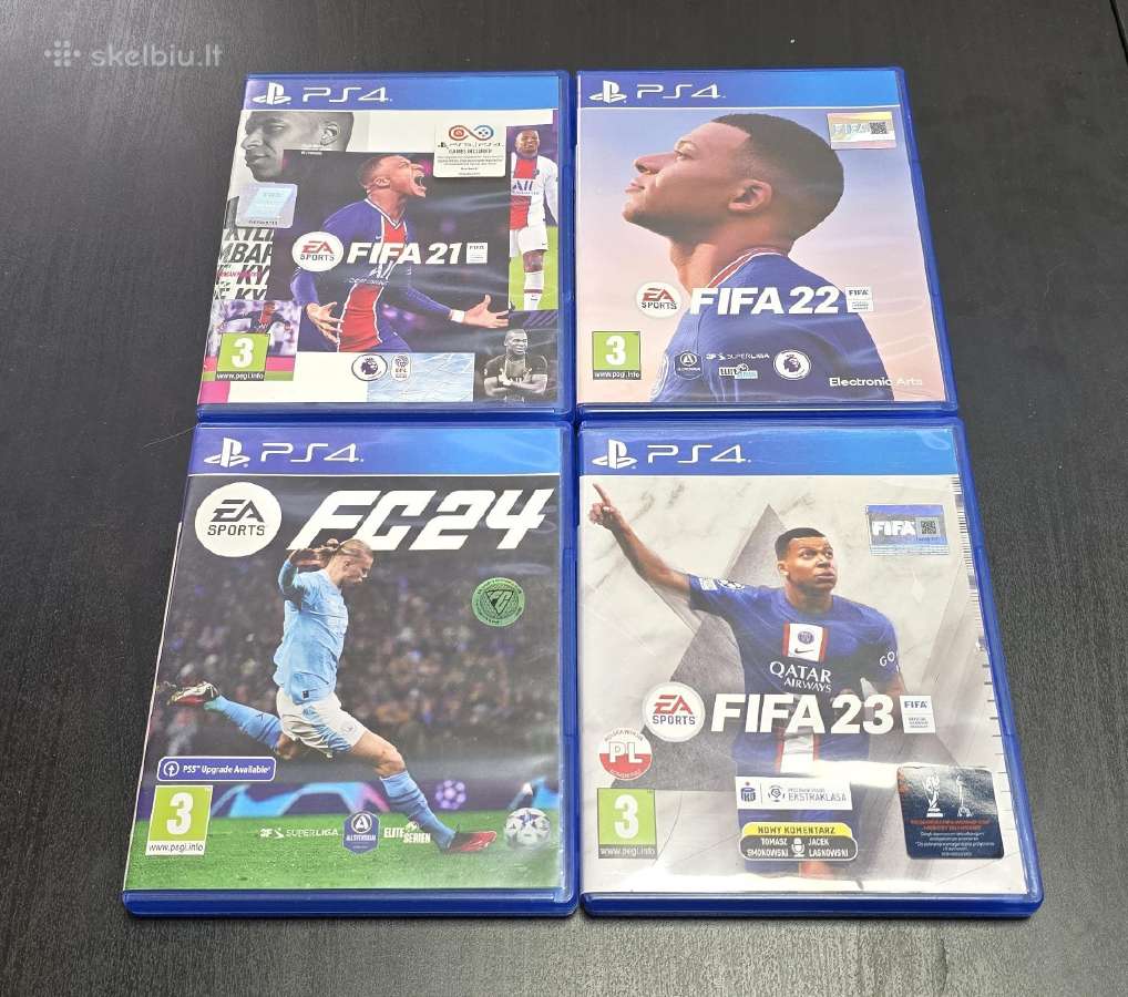 Playstation 4 futbolo žaidimai