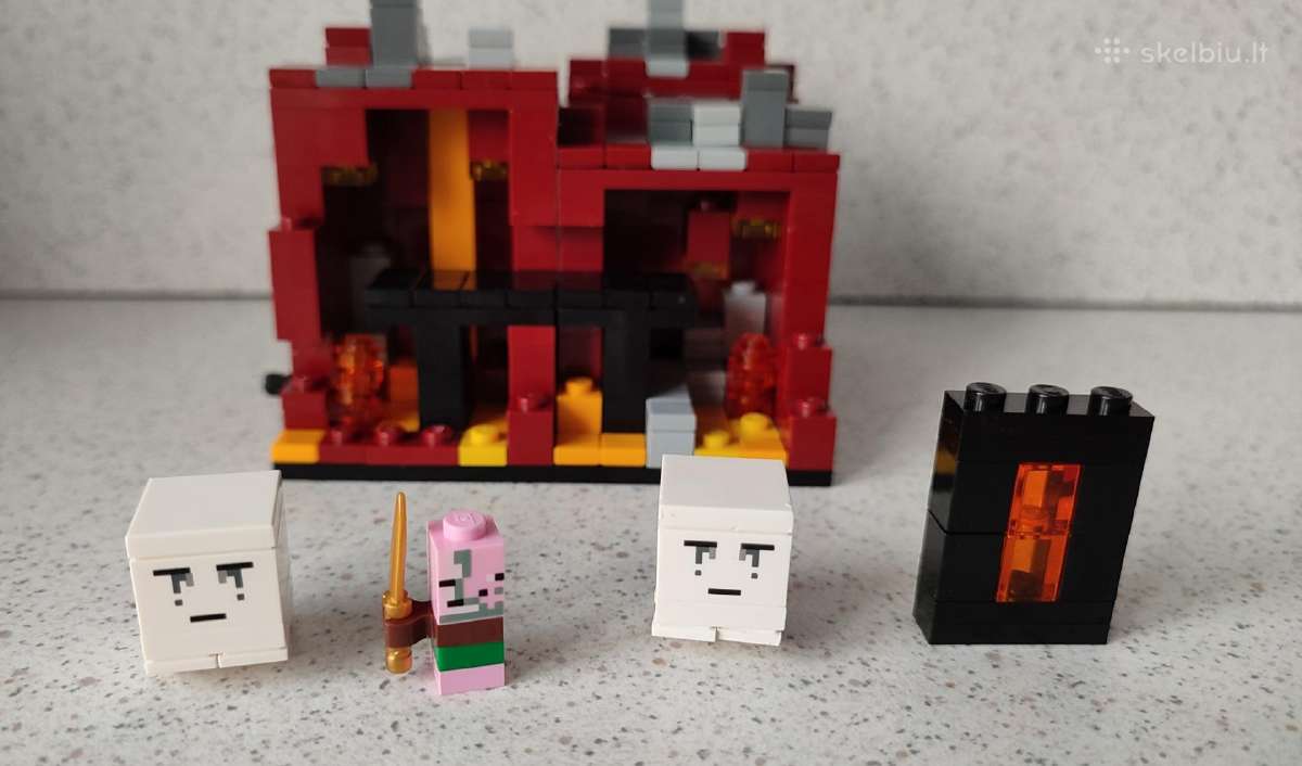 Lego Minecraft Micro World 21106 The Nether - nuotraukos Nr. 3