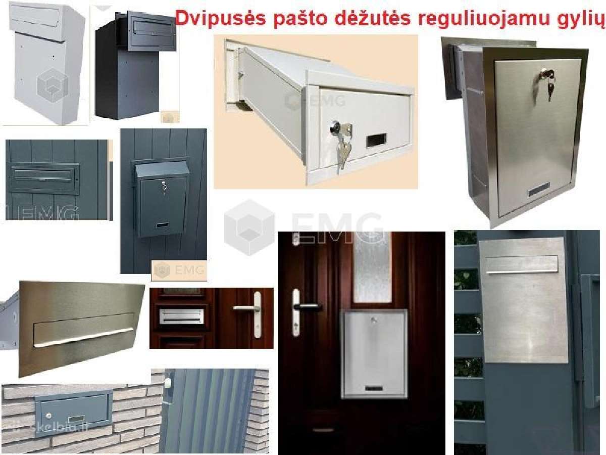 Sublokuotos pašto dėžutės - nuotraukos Nr. 19