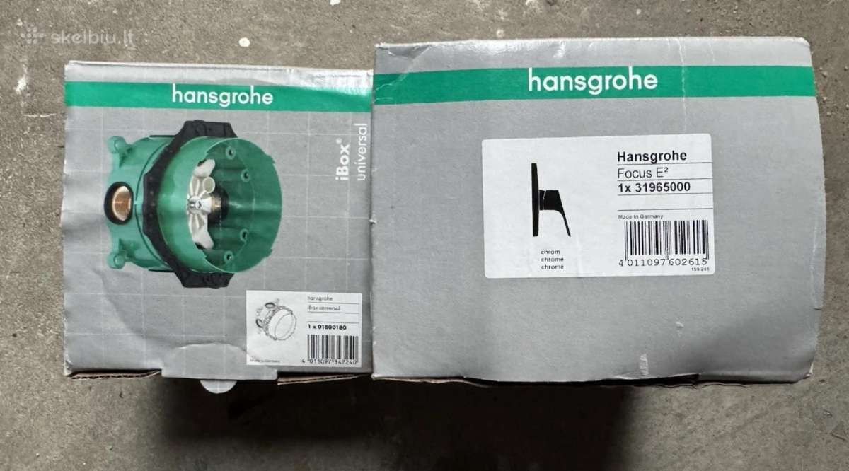 Hansgrohe potinkinis maišytuvas + Ibox