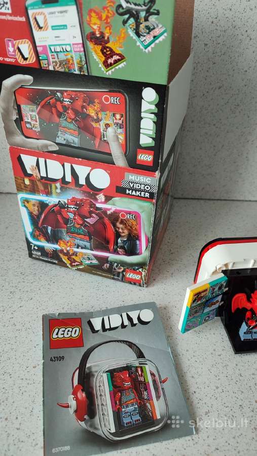 Lego Vidiyo 43109 Metal Dragon Beatbox - nuotraukos Nr. 6
