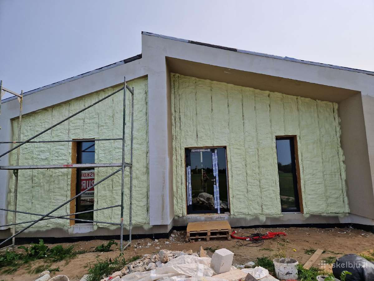 Šiltinimas poliuretano putomis. Kaina nuo 60€ - nuotraukos Nr. 26