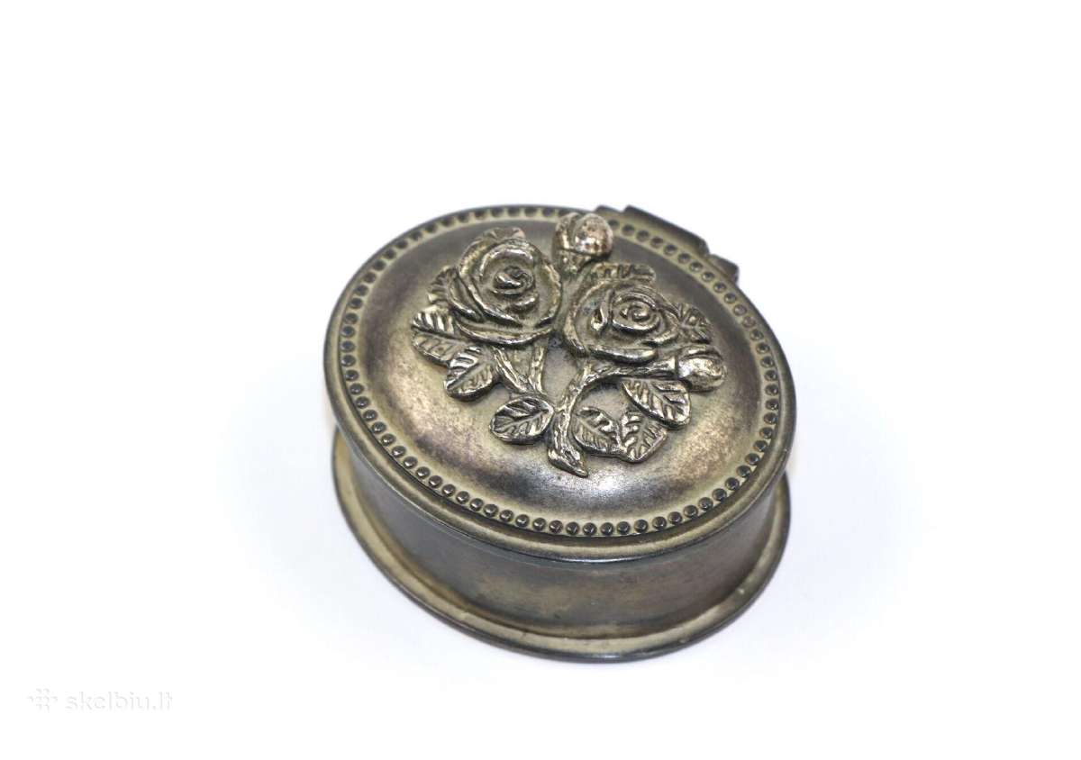Dėžutė/ Тabletėms, Меtalas, Svoris: 114 gr.