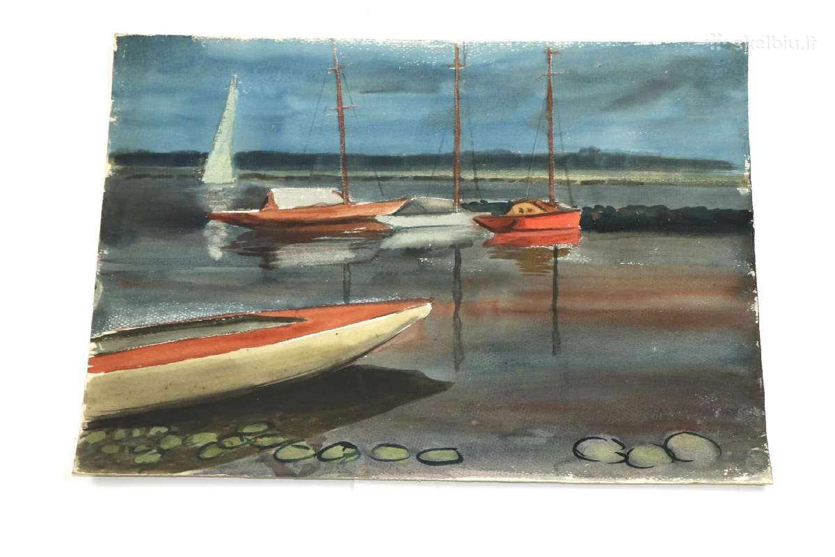 (Popierius, Akvarelė), 39x55 см kaina 15 eurų