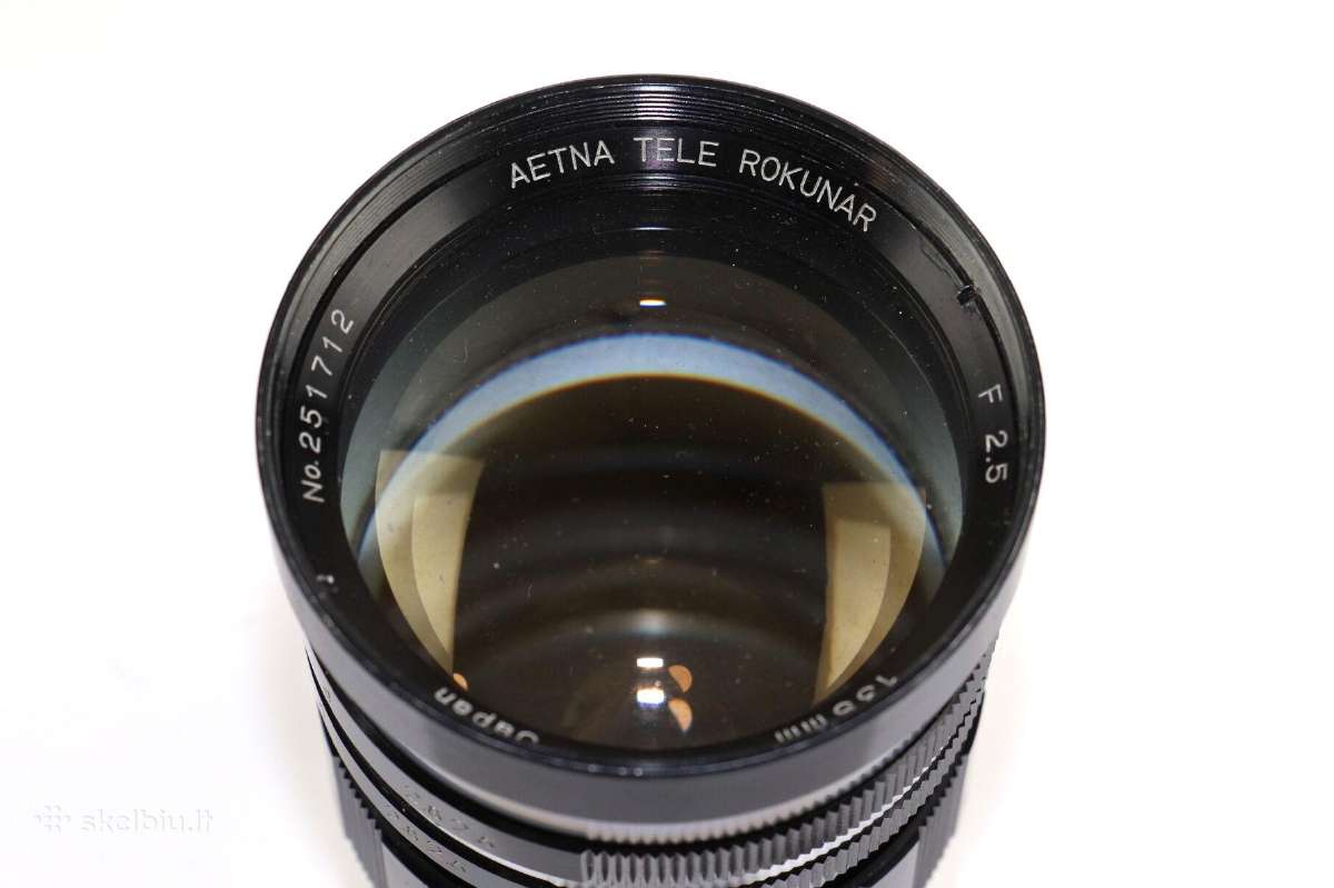 Aetna Tele Rokunar F 2.5, 135 mm, Japonija - nuotraukos Nr. 2