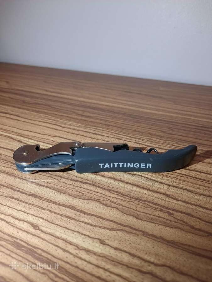 10. Kamščiatraukis vyno atidarytuvas Tattinger