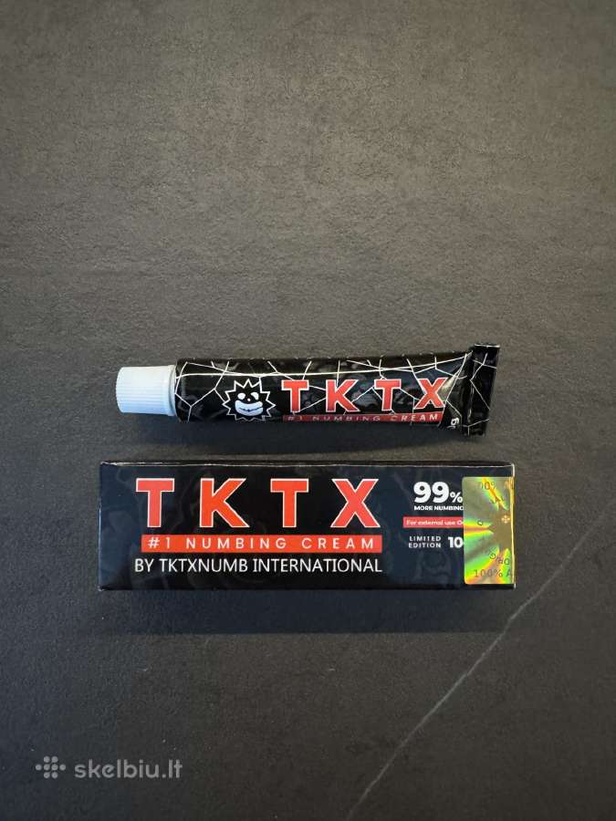 Tktx 99% tattoo #nuskausminamas#šaldantis #kremas - nuotraukos Nr. 2