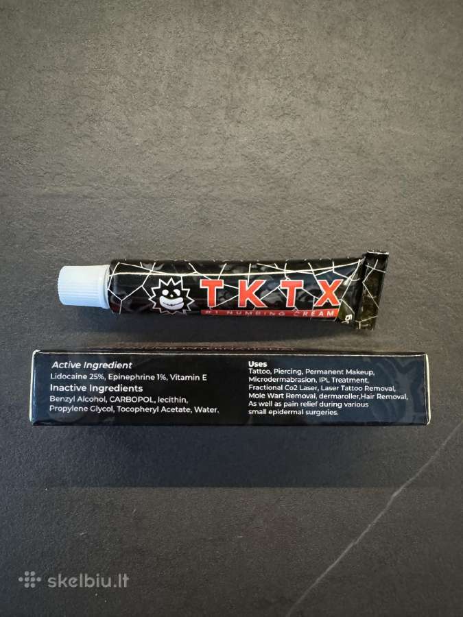 Tktx 99% tattoo #nuskausminamas#šaldantis #kremas - nuotraukos Nr. 3