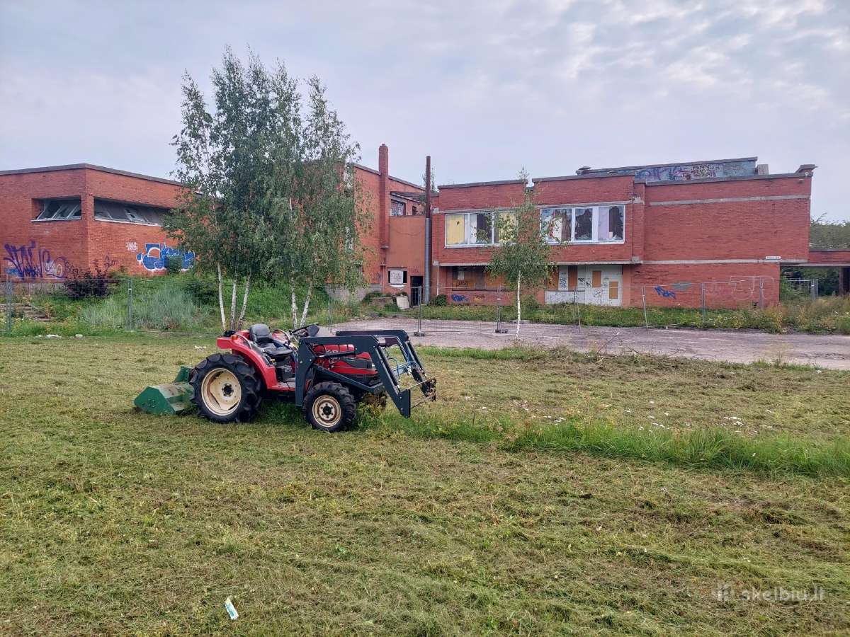Aukštos žolės pievų pjovimas šienavimas - nuotraukos Nr. 5