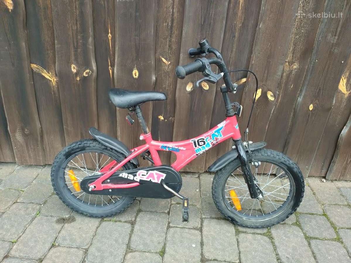 Vaikiškas dviratis 16" ratais
