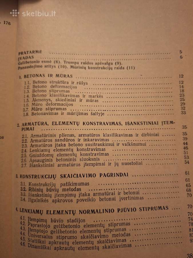 Gelžbetoninės ir mūrinės konstrukcijos. 1992 m. - nuotraukos Nr. 4