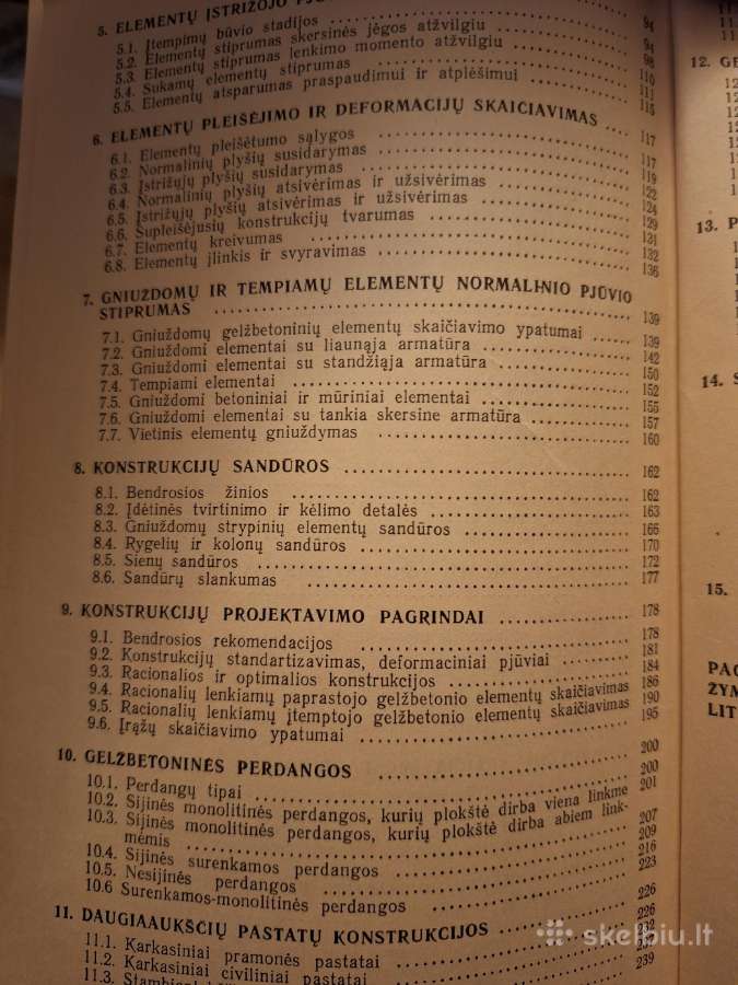 Gelžbetoninės ir mūrinės konstrukcijos. 1992 m. - nuotraukos Nr. 5