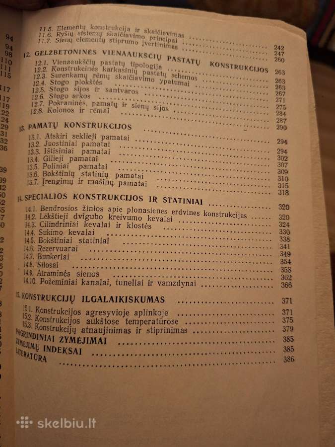 Gelžbetoninės ir mūrinės konstrukcijos. 1992 m. - nuotraukos Nr. 6