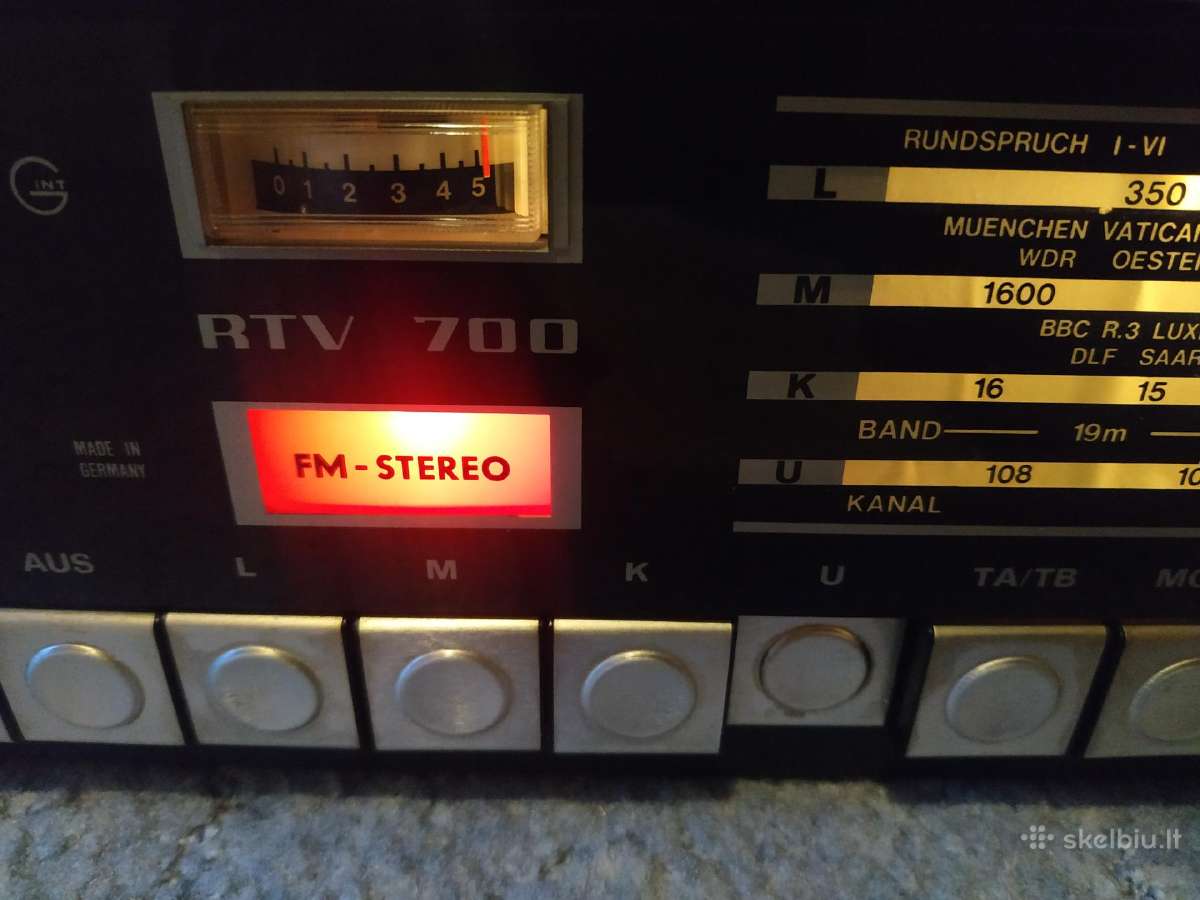 Radija radio imtuvas Grundig - nuotraukos Nr. 2