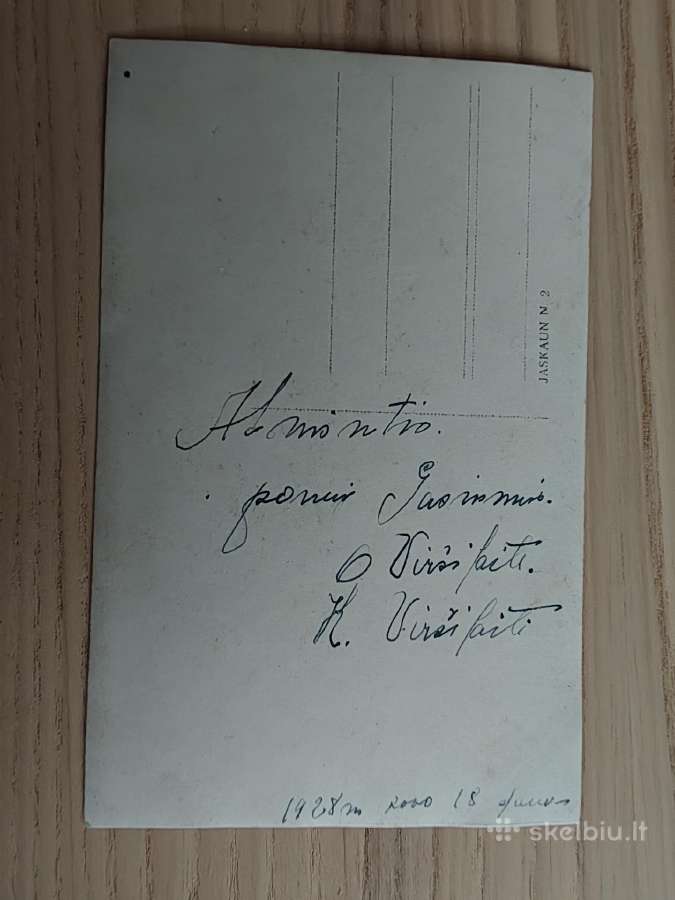 Lietuvos kariai su moterimis medyje 1928 - nuotraukos Nr. 2