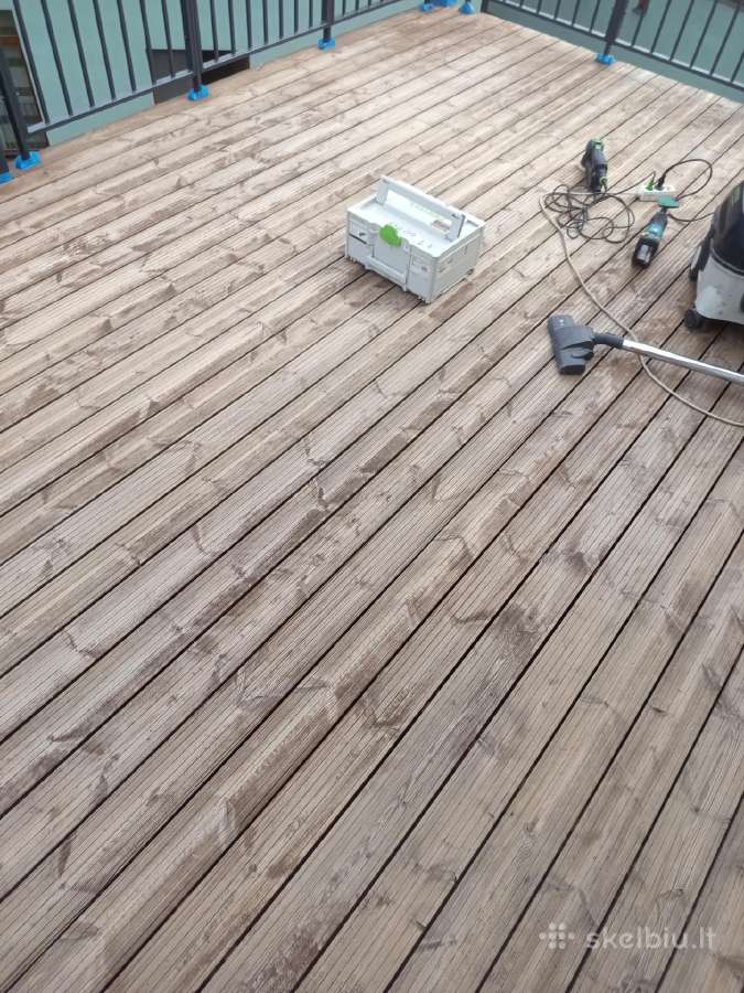 Terasųbalkonų įrengimas,laiptų pakopu restauracija - nuotraukos Nr. 13