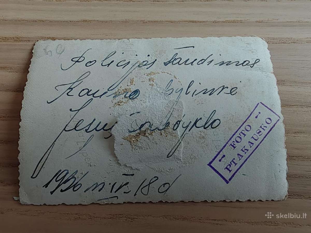 Policininkai Jesios šaudykloje 1936 - nuotraukos Nr. 2