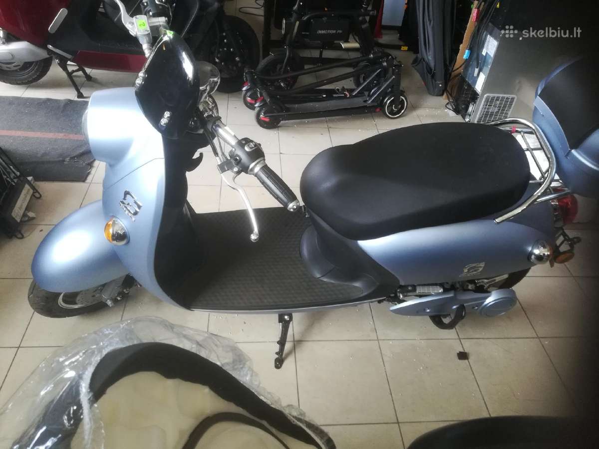 Galingas Elektrinis motoroleris 144a licio baterij - nuotraukos Nr. 15
