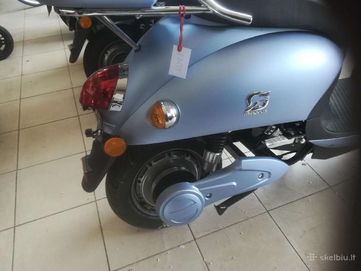 Galingas Elektrinis motoroleris 144a licio baterij - nuotraukos Nr. 17