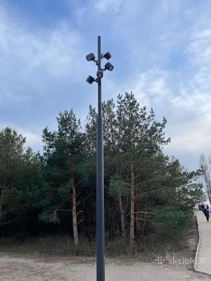 Stulpai lauko kameroms ir šviestuvams montuoti - nuotraukos Nr. 14