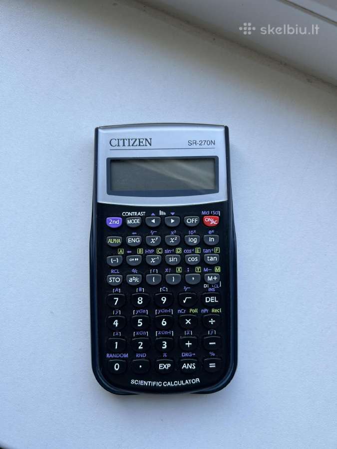 Citizen Sr-270n skaičiuotuvas