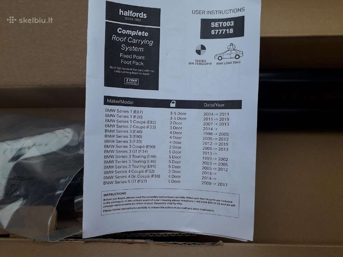 Stogo bagazines bmw.ford.opel - nuotraukos Nr. 4