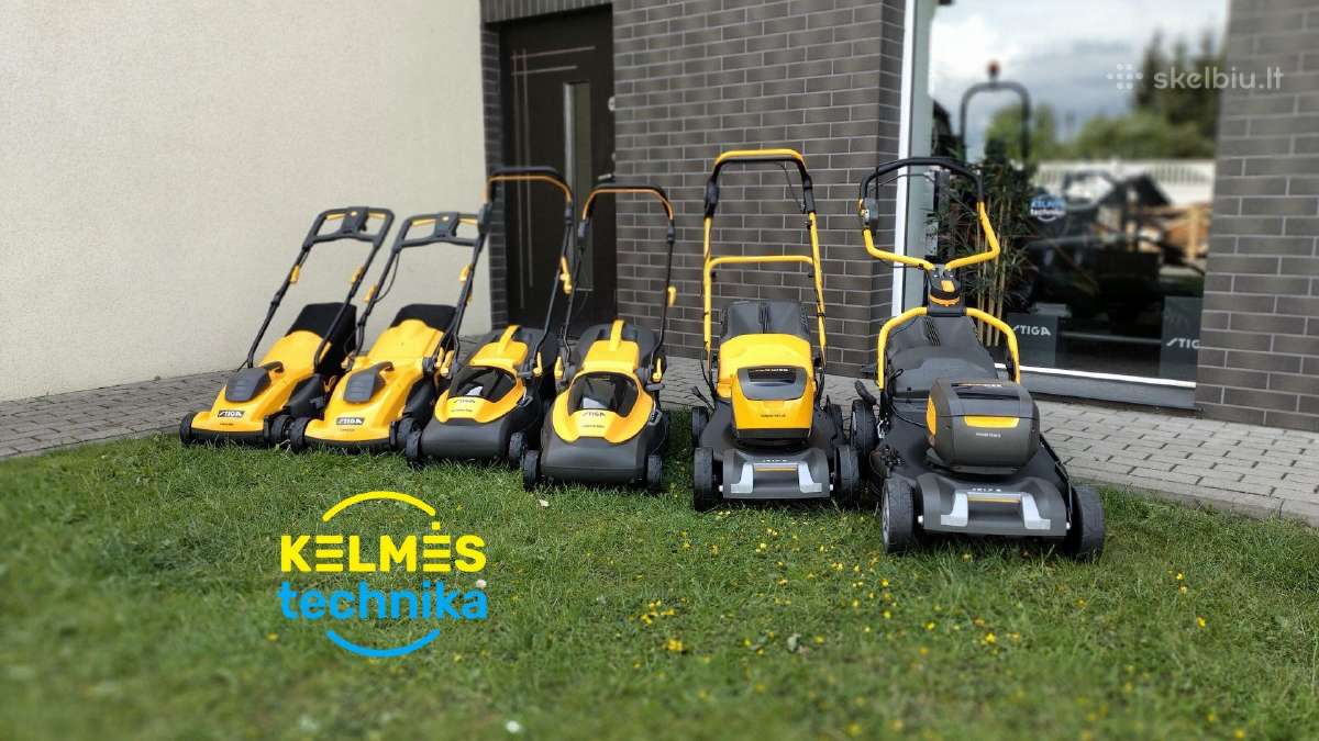 Stiga akumuliatorinės vėjapjovės