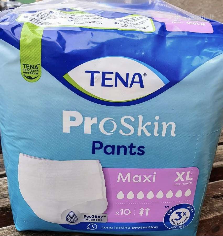 Sauskelnės kelnaitės suaugusiems XL