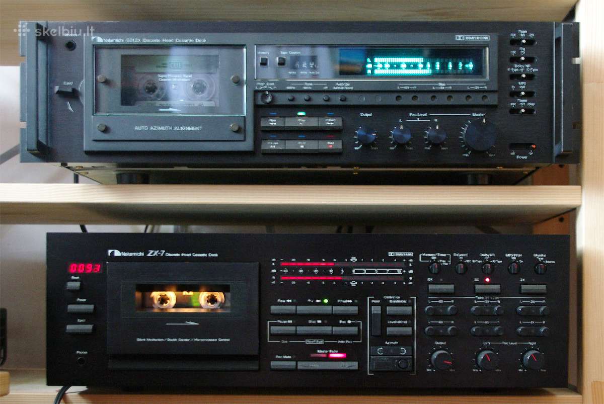 Kasetinis Nakamichi Akai Aiwa Sony JVC Pioneer - nuotraukos Nr. 15