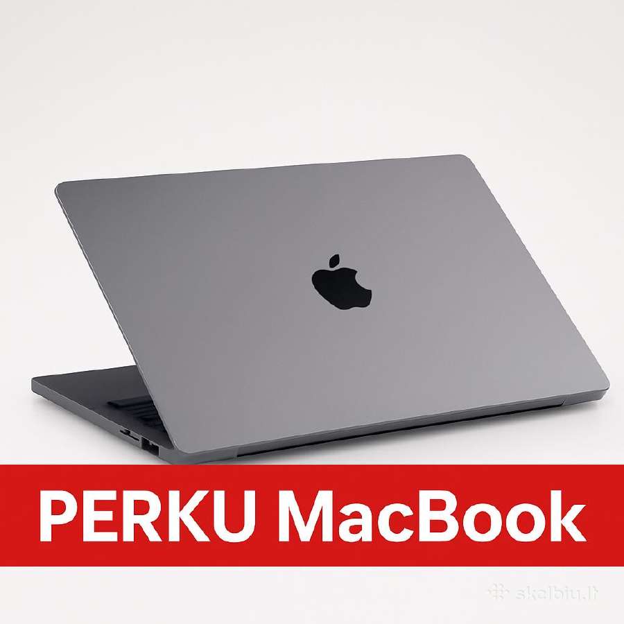 Perku MacBook kompiuterius