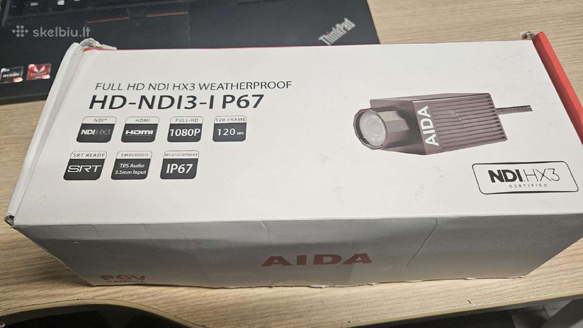 Aida Ndi Hx3 120fps Ip kamera