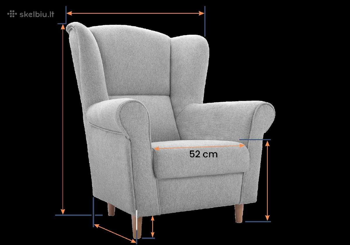 Sofa lova Loft, miegama, patalų dėžė - nuotraukos Nr. 15