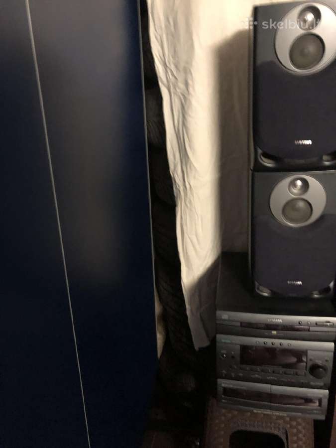 Muzikinis centras Samsung 555 + kolonėlės S-90 - nuotraukos Nr. 3