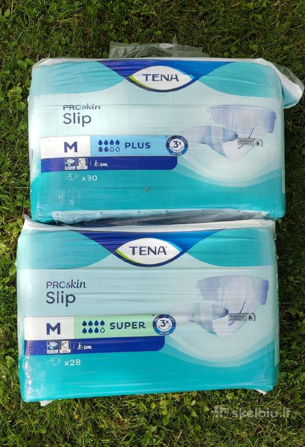 Tena sauskelnės Slip Plus ir Slip Super (M dydis)