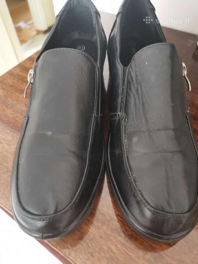 Nauji bateliai 41 dydzio juodi unisex - nuotraukos Nr. 2