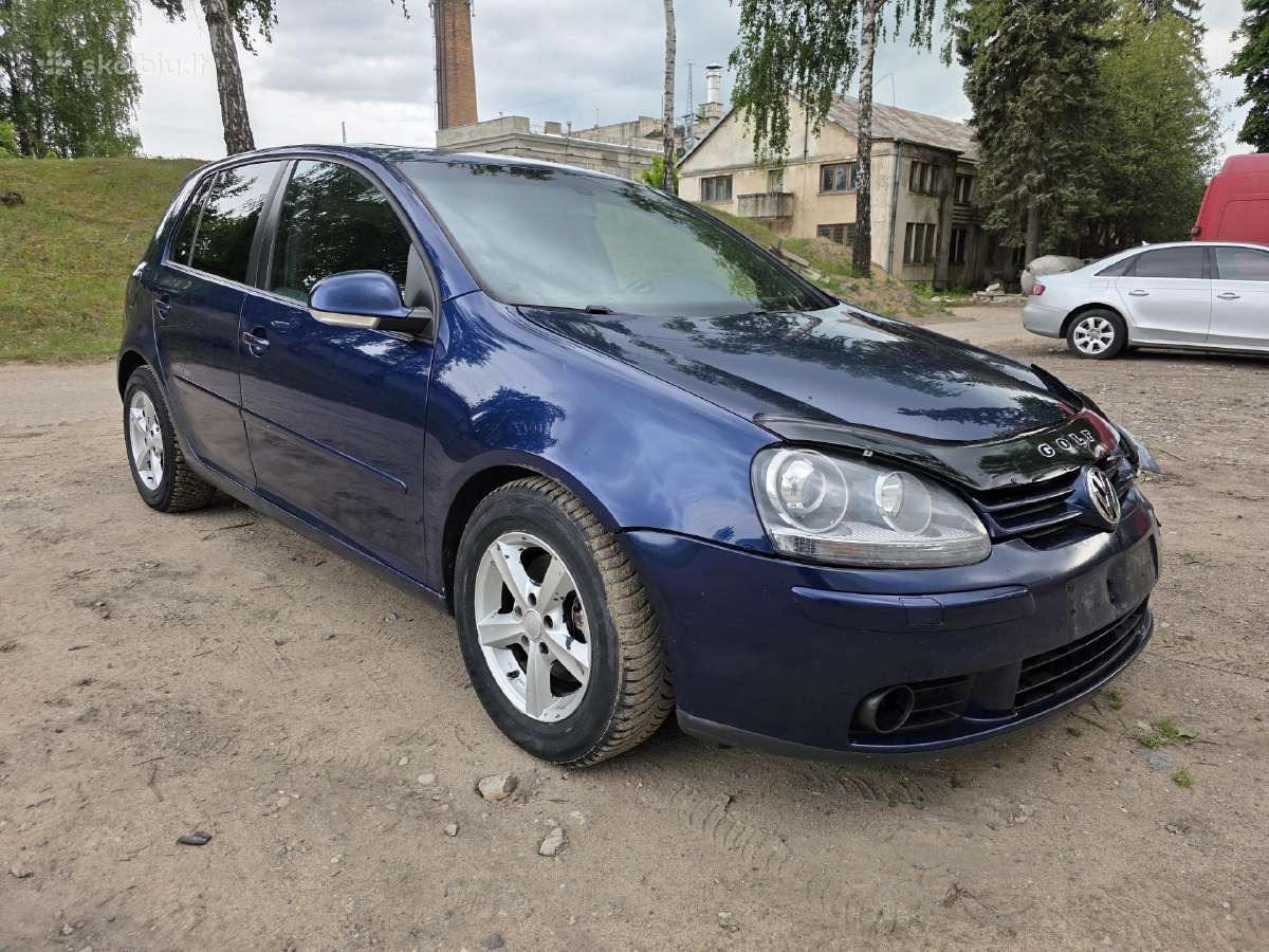VW golf 5 dalys volkswagen golf dalimis 5