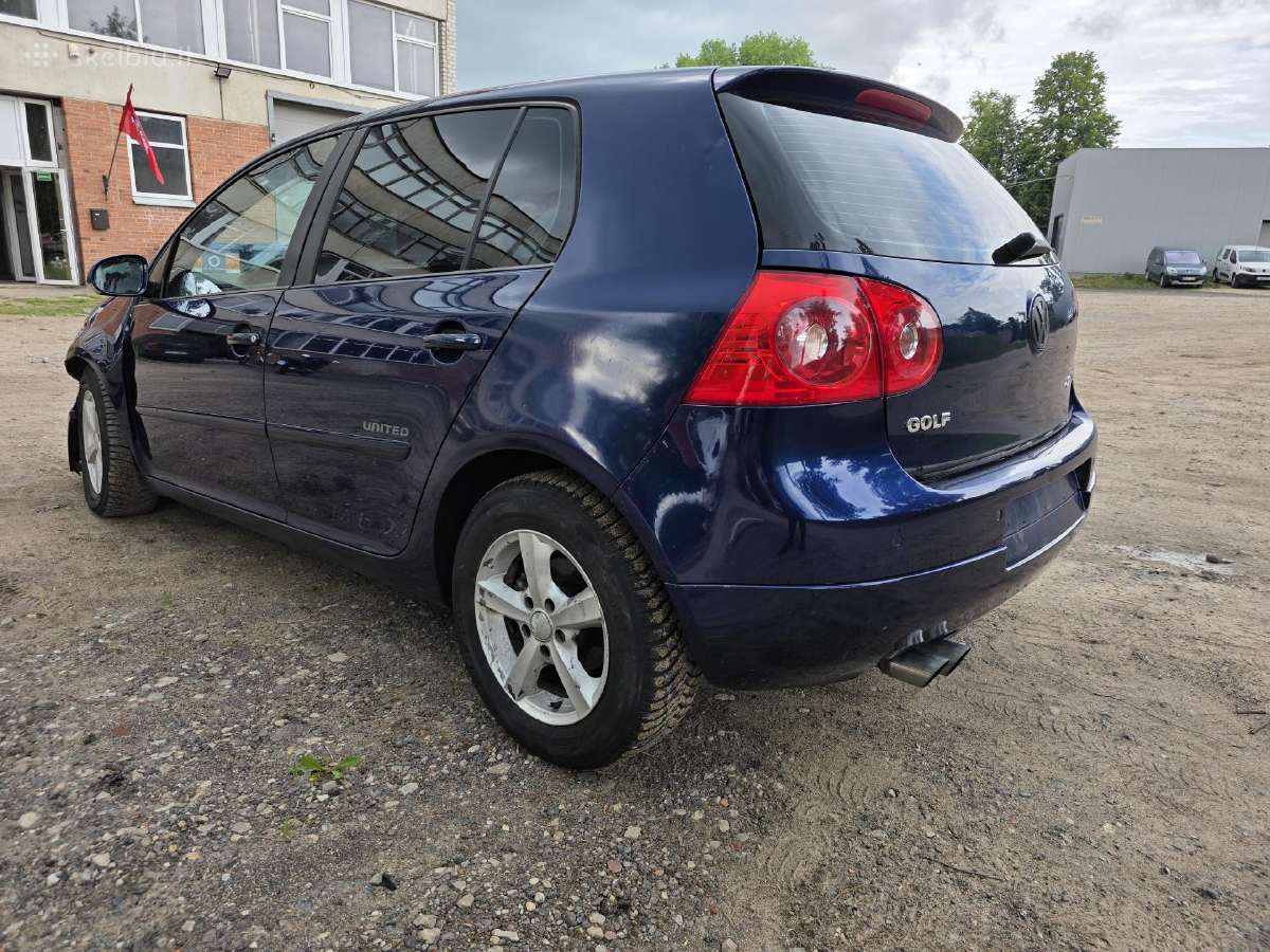 VW golf 5 dalys volkswagen golf dalimis 5 - nuotraukos Nr. 3