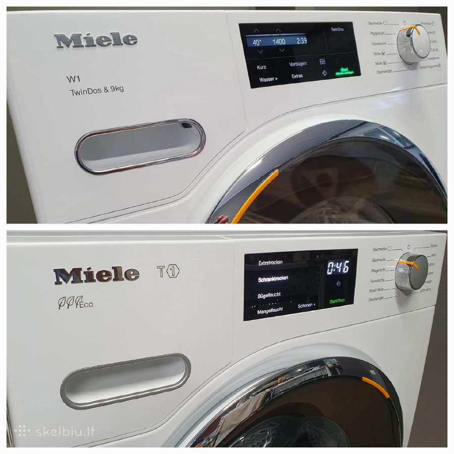 Miele W1 IT T1 komplektas 9kg A