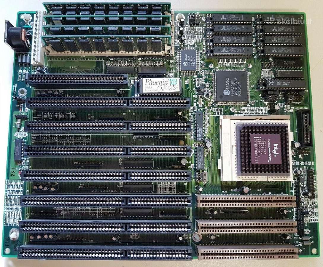 Retro Motherboard / Cpu /video/audio - nuotraukos Nr. 21