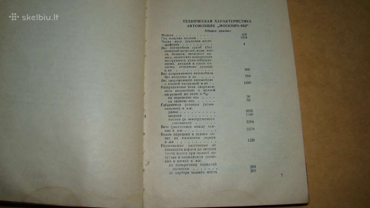 Automobilis M-402 - nuotraukos Nr. 3