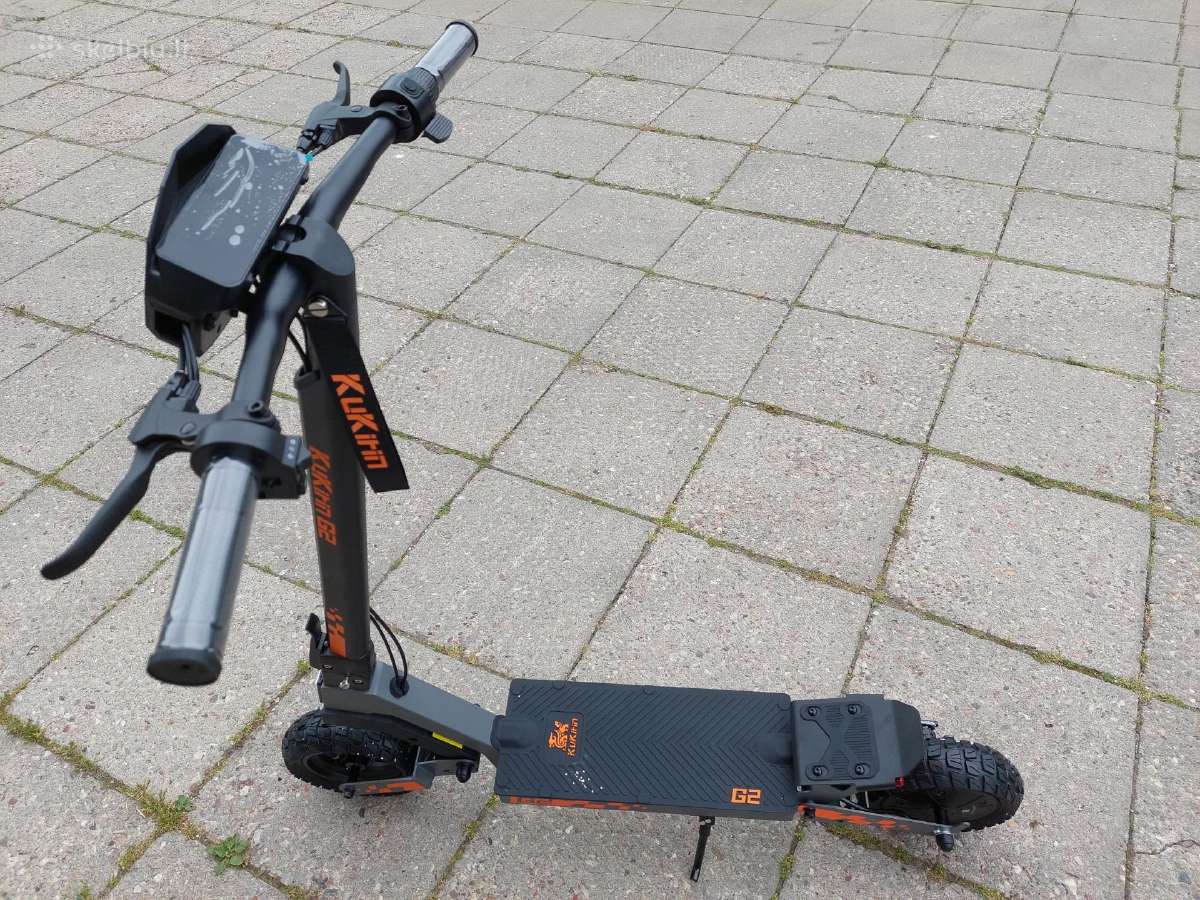 Naujas Kukirin G2 800w, 45 km/h, 55 km - nuotraukos Nr. 5