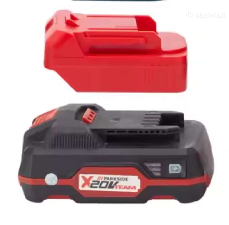 Baterijų adapteriai bosch milwaukee dewalt ryobi