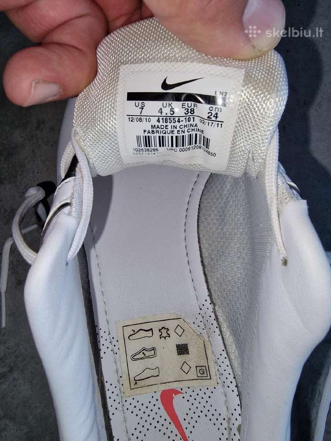 Moteriški golfo bateliai Nike. 38 dydis - nuotraukos Nr. 9