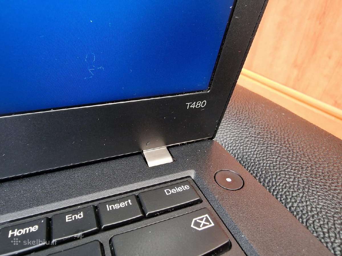 Tvarkingas Lenovo Thinkpad T480 16b RAM i5 8gen - nuotraukos Nr. 3