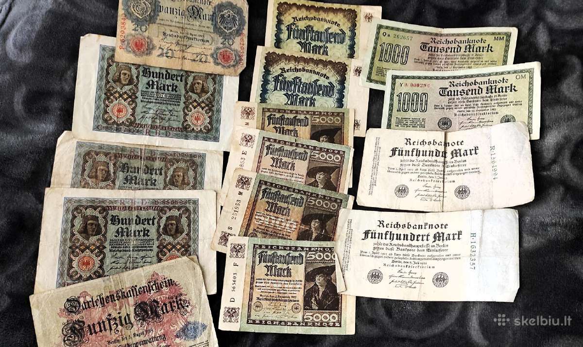 Seni banknotai Voketija