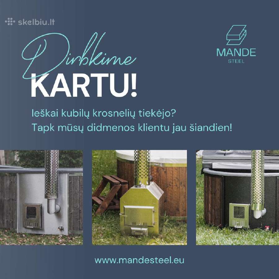 Kubilų krosnelės - ieškome partnerių!