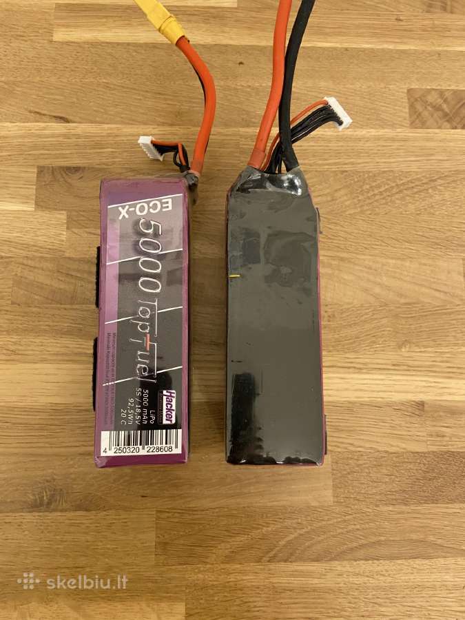 5000 mah 50s Hacker akumuliatoriai - nuotraukos Nr. 3