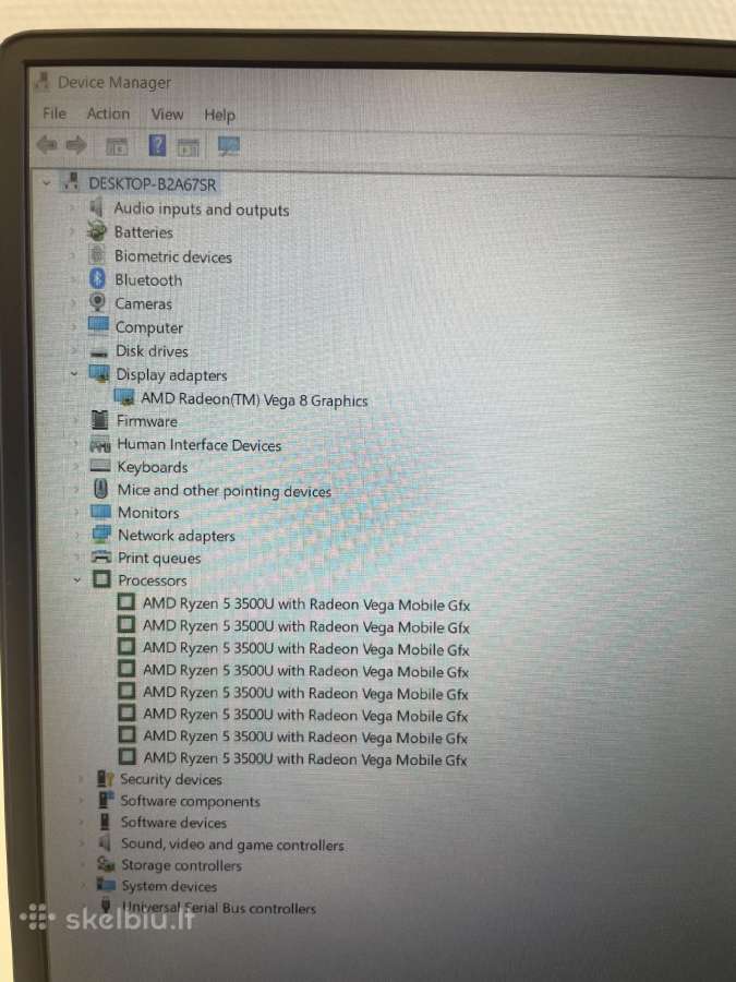 Huawei Boh-waq9r Ryzen 5 3500u 8gb RAM 256gb SSD - nuotraukos Nr. 7