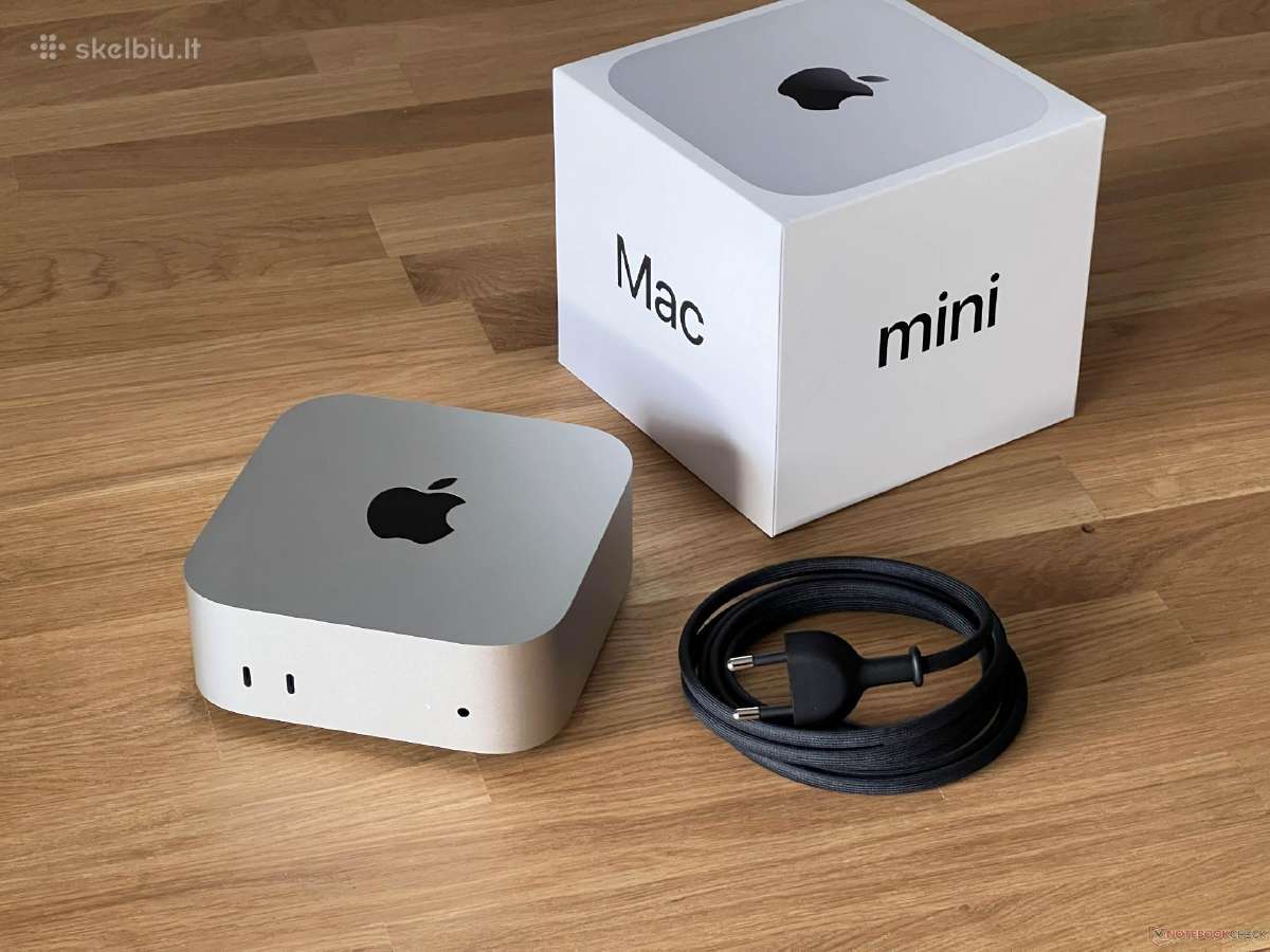 Nauji supakuoti Mac Mini M4 - nuotraukos Nr. 3