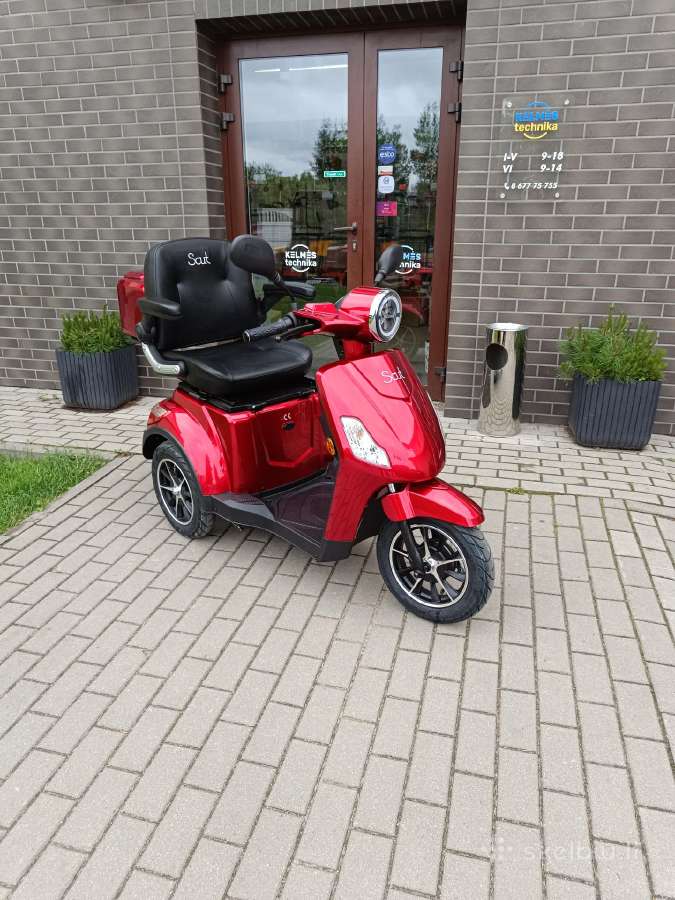 Elektrinis triratis Skuteris "Skut F1 Max" - nuotraukos Nr. 2